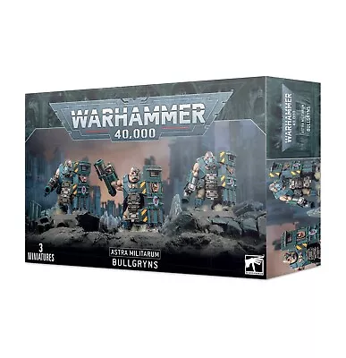 Bullgryns Militarum Auxilla Warhammer 40K NIB • $51