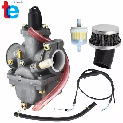 Carburetor W/ Throttle Cable & Air Filter For Yamaha PW80 Dirt Bike 1983-2006 • $25.52