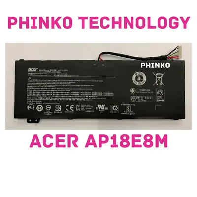New Genuine AP18E8M Battery For Acer Nitro 5 AN515-52 AN515-54 AN515-55 AN515-43 • $65.55