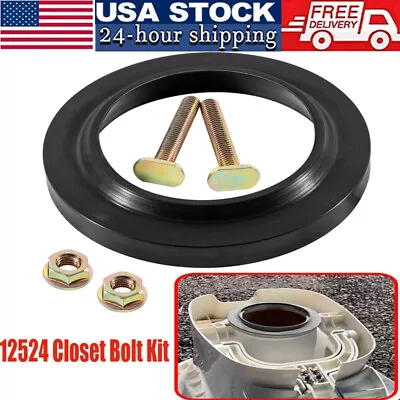 For Thetford Aqua Magic IV V 12524 Closet Bolt Kit Toilet Parts Flange Seal Nuts • $11.89