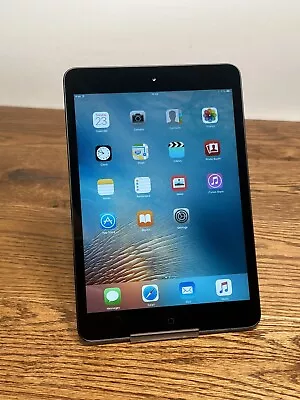 Apple IPad Mini A1432 16GB Black& Silver Wi-Fi IOS 9.3.5 Tablet Only No PSU • £23.95