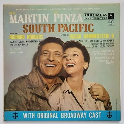 Mary Martin Ezio Pinza South Pacific Vinyl Record Rogers & Hammerstein Columbia • $9.99