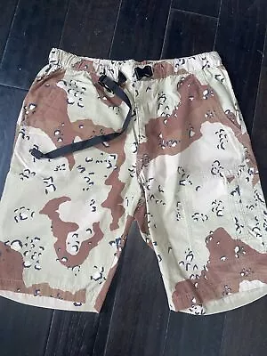 Mark McNairy New Amsterdam Deco Shorts In Camo Size 34 Made In USA • $150