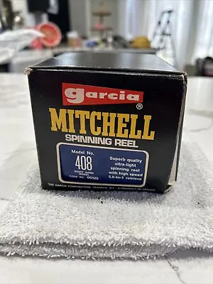 Garcia Mitchell Spinning Reel 408 With Box And Papers • $175