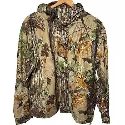 Cabela's Real Tree Vintage Dry Plus Snap Button Camouflage Print Jacket Size XL • $49.50