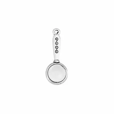 Magnifying Glass Charms 32mm X 12mm Pendants 5 X Tibetan Silver • £2.29