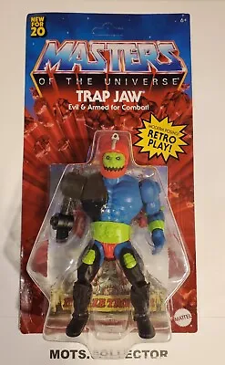 Masters Of The Universe Origins TRAP JAW 2020 Wave 2 New Sealed Fast Shipping • $59.99