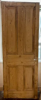 £20 • Buy Reclaimed 4 Panel Victorian Internal Pine Door 7 1890x700mm, 43mm Thick (SW2)