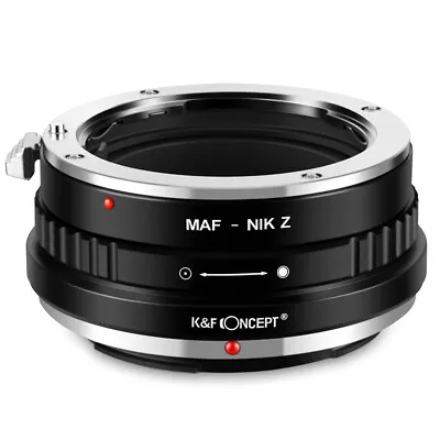 K&F Concept Adapter For Sony A Minolta AF MAF Mount Lens To Nikon Z Camera Z6 Z7 • $47.49
