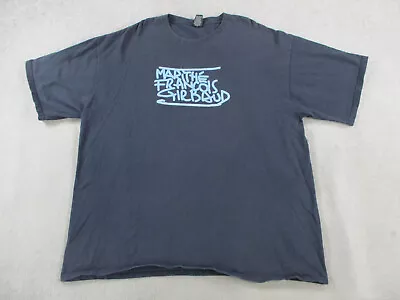 VINTAGE Marithe Francois Girbaud Shirt Adult 3XL XXXL Blue Crewneck Cotton Y2K • $22.49