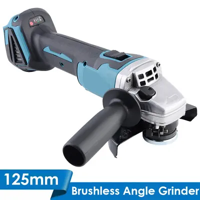 £34.99 • Buy 125mm Brushless Angle Grinder Cordless Tool Bare Replace For Makita 18V Battery