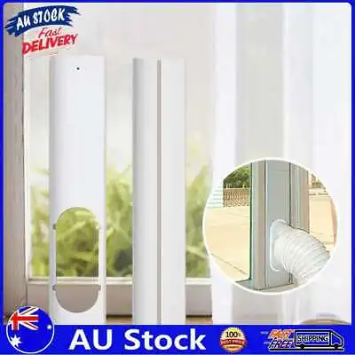 $19.78 • Buy AU Adjustable Mobile Air Conditioner Baffle Window Adapter Portable Window Kit K