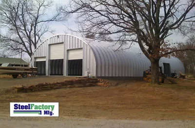 Steel Factory Mfg S40x40x16 Metal Arch Agricultural Commercial Storage Building • $16299