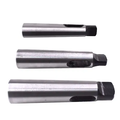 3pcs MT1 To MT2 MT2 To MT3 MT3 To MT4 Morse Taper Adapter Reducing Drill Sleeve • $20.99