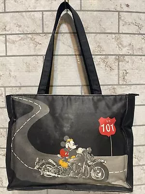 DISNEY MICKEY MOUSE MOTORCYCLE PURSE Smoke Free B9 • $25