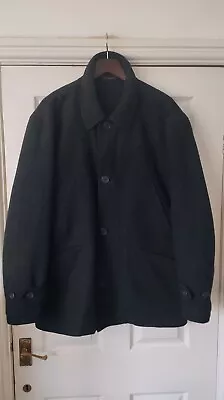 Karl Jackson Wool Cashmere The Winter Cover Up Charcoal Coat Size XL *VGC* • £11.93