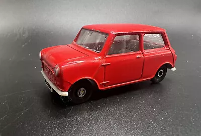 CORGI CLASSIC MINI ~ RED ~ MIN1 - MADE IN GB Toy Car Play Worn • £3.50
