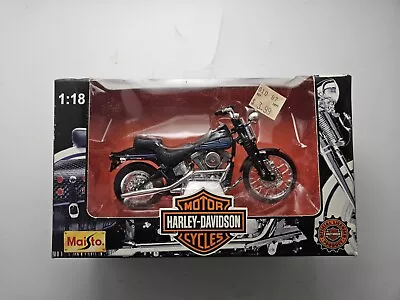 Maisto Harley Davidson Motorcycle Diecast 1:18 Vintage • $19.99