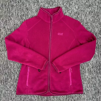 Jack Wolfskin Nanuk Ecosphere 300 Fleece Womens Large Insulating Pink 3 In 1 • $43.50