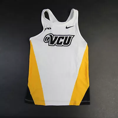 VCU Rams Nike Dri-Fit Sleeveless Shirt Women's White/Gold Used • $13.29