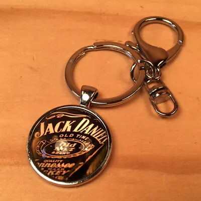 $4.89 • Buy JACK DANIELS WHISKEY “Brown” Cool Collectable Keyring Alcohol Themed Accessory