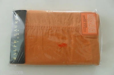 $129.99 • Buy NIP~Ralph Lauren SLATER OCEAN WASH 2 KING SIZE PILLOWCASES Polo Pony Pillow Case