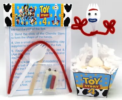 £2.50 • Buy Make Your Own Forky Toy Story 4  Diy Kit Including A Special I'm Trash Bin