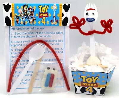 Make Your Own Forky Toy Story 4  Diy Kit Including A Special I'm Trash Bin • £2.50