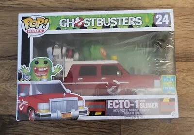 Funko Pop Rides Ghostbusters Red ECTO-1 Summer Convention 2016(Factory Sealed) • £66.51