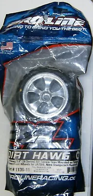 $29.99 • Buy Pro-Line Racing Dirt Hawg 2.8 All Terrain 2 Front Tires/Wheels Chrome  PRO113611