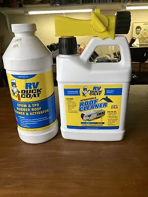 RV Duck Coat EPDM/TPO Rubber Roof Cleaner & Activator 66284 & 66274 Sprayable • $25