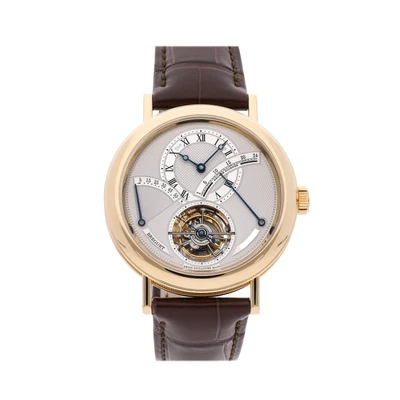 $59950 • Buy Breguet Classique Tourbillon Manual Yellow Gold Mens Strap Watch 3657BA/12/9V6