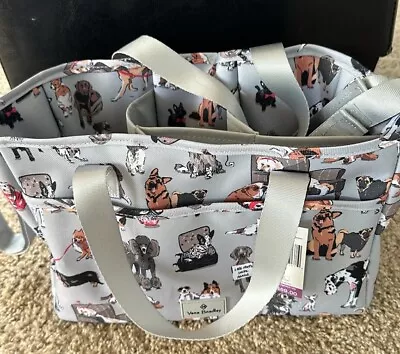 Vera Bradley Lighten Up Everything Organizer Bag - Dog Show • $39