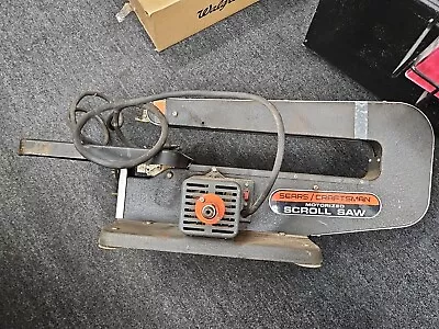 Vintage Craftsman Scroll Saw Model 572.2470 • $25