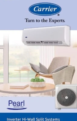 $699.99 • Buy Carrier 2.6 KW Pearl NEW Inverter Split Air Conditioner 42QHC026/38QHC026 PICKUP