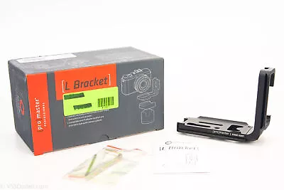 Promaster 6397 Professional Aluminum L Bracket For Canon 70D MINT In Box V27 • $49