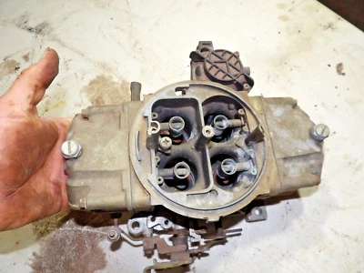 $100 • Buy Holley Carburetor  Carb 4 Barrel Used Vacuum Secondary No Choke PONTIAC 455 OLDS