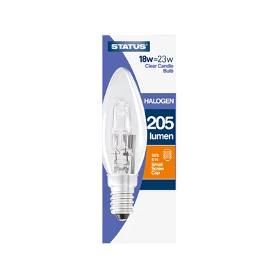 £21.99 • Buy Status Halogen Candle Energy Saving Dimmable Light Bulbs Ses Bc Sbc Es