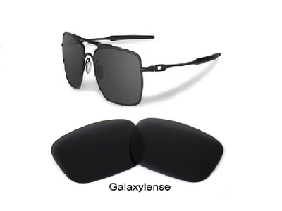 £7.56 • Buy Galaxy Replacement Lenses For Oakley Deviation Sunglasses Black Polarized