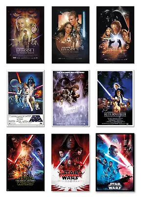 Star Wars: Episode I - Ix - 9 Piece Movie Poster Set (regulars 6) (24  X 36 ) • $49.99