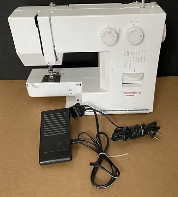 Bernina Bernette 50 Sewing & Quilting Machine W/ Foot Pedal AS-IS - See Comments • $54.99