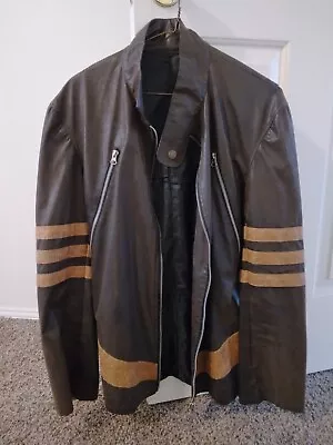 $60 • Buy Wolverine Xmen Faux Leather Jacket 