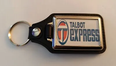 TALBOT EXPRESS LOGO CAMPER VAN LEATHER KEYRING Motorhome  • £3.99