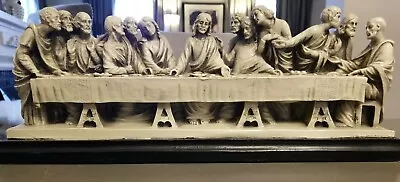 VTG Marwal Ind Inc The Last Supper Christian Jesus Christ Sculpture Huge Heft • $149.99