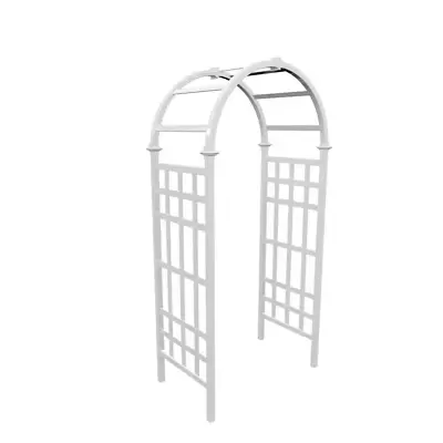 Vita 39 L X 23 W X 81 H Athens Vinyl Arbor Plastic Frame Material Durable White • $172.25