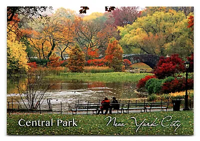 Postcard - Central Park - New York - Unposted • $2.50