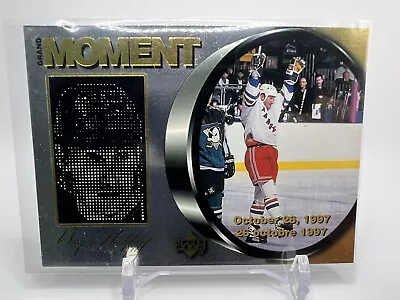 1998-99 Upper Deck Hockey McDonald's Grand Moments INSERT Wayne Gretzky #M9 • $1.95