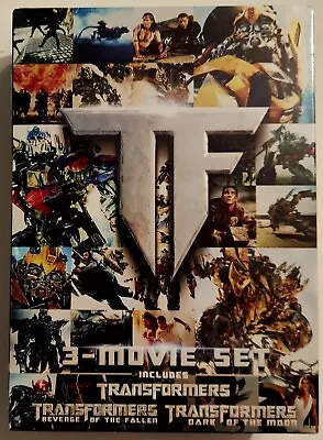 Transformers Trilogy Dvd 3 Disc Set Brand New Factory Sealed Fast Shipping  • $12.99