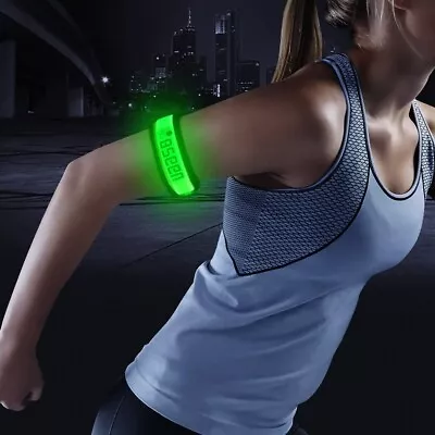 BSEEN 2-Pack LED Armbands: High Visibility Running Safety Gear Night Jogging • $9.99