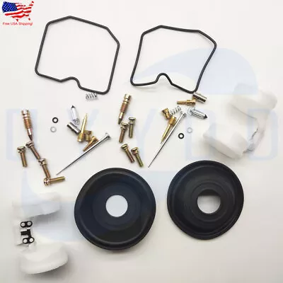 For KAWASAKI EX250 Ninja 250R 2001-2012 2X Carburetor Repair Kit Diaphragm Float • $13.99